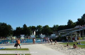 Hitze Sommer Schwimmbad