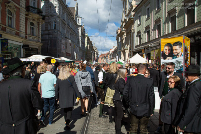 Aufsteirern 2022 in der Herrengasse