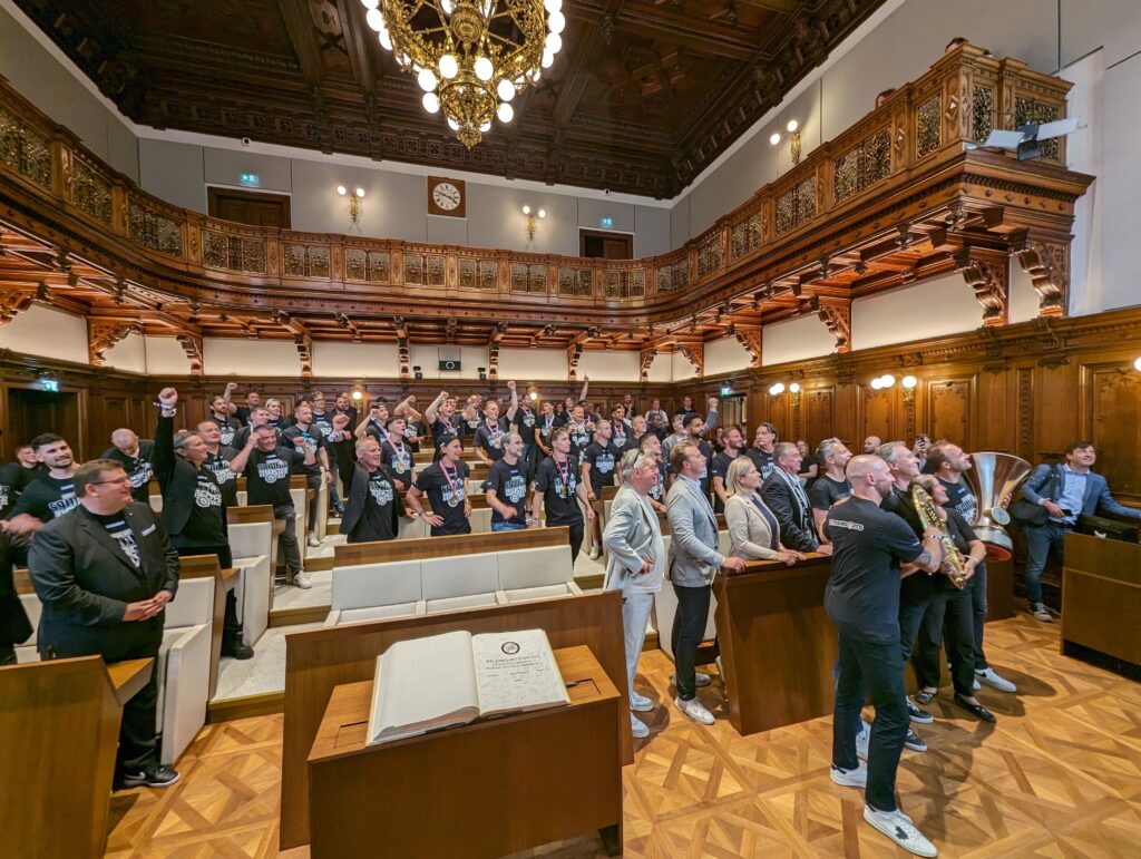 SK Sturm im Rathaus