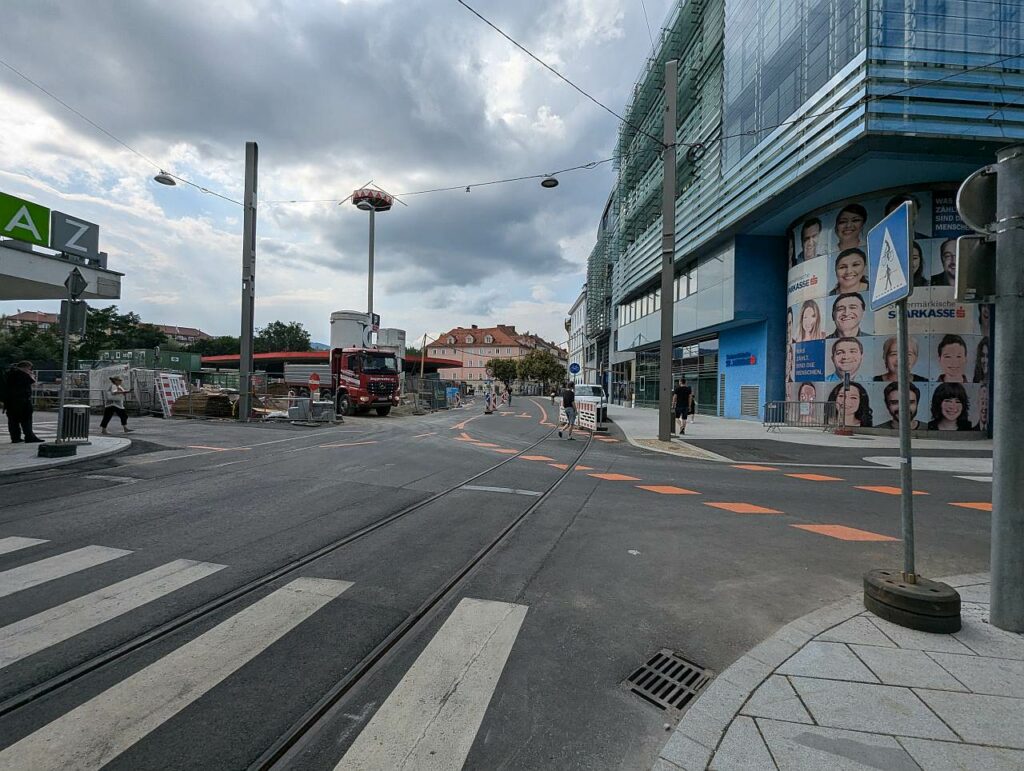 Baustelle Andreas Hofer Platz