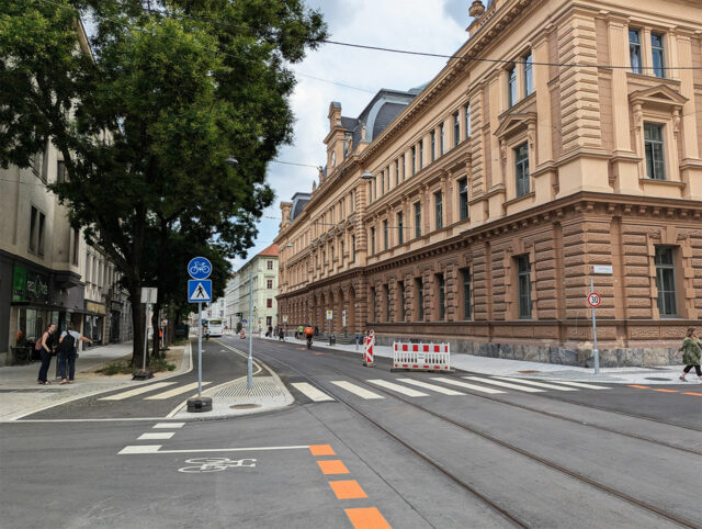 Neutorgasse nach dem Umbau