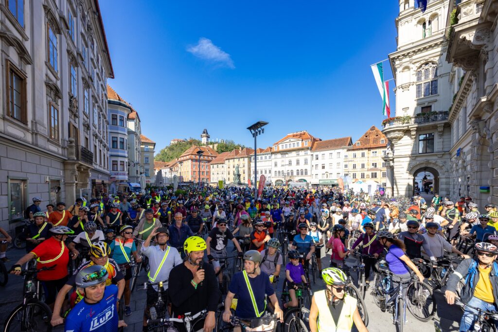 Tour de Graz startet am Grazer Hauptplatz