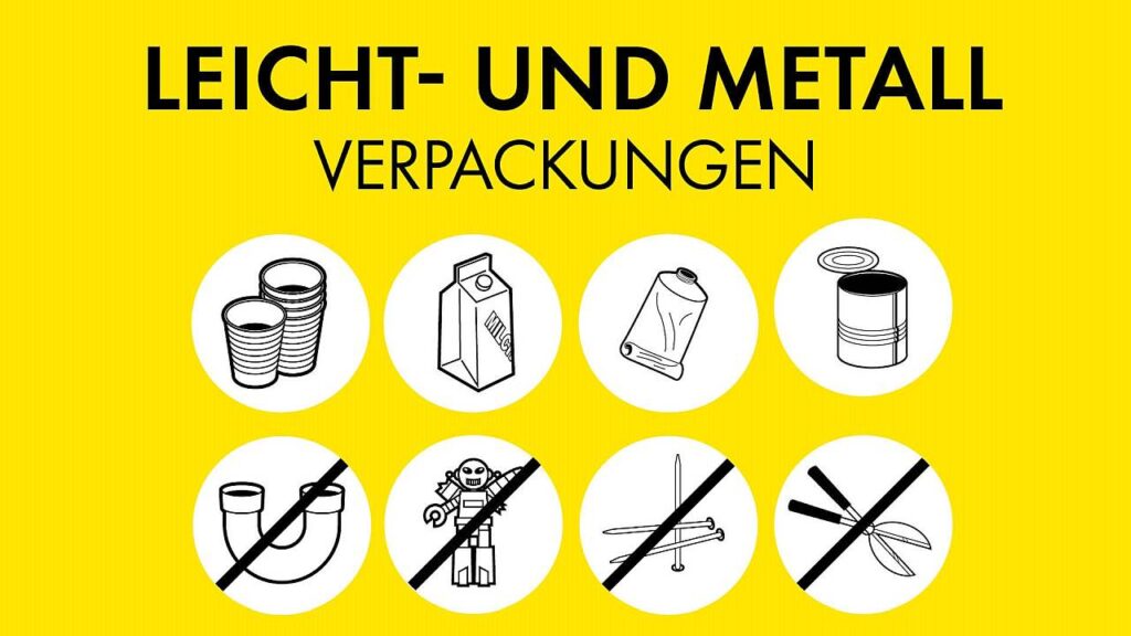 Leicht Metall Verpackung