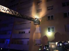 Brand in einem Wohnhaus