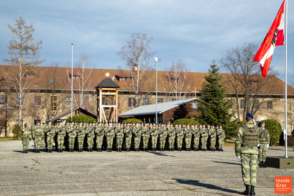 Bundesheer Angelobung in Graz